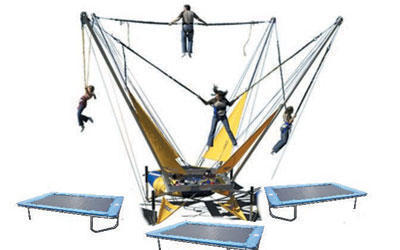 Bungee Trampoline with 4 Stations Bungee Trampoline with 4 Stations
