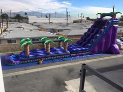 Purple Crush Double Water Slide with Slip n Slide & Pool - 27' Purple Crush Double Water Slide with Slip n Slide & Pool - 27'