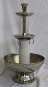 Fountain- 5 Gallon-Silver-Tall Fountain- 5 Gallon-Silver-Tall