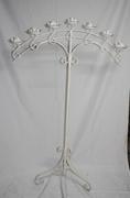 Candlelabra, Arched, 7 LT, White Candlelabra, Arched, 7 LT, White