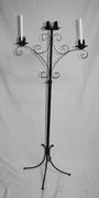 Candlebra, Bronze Wrought Iron Unity Candlebra, Bronze Wrought Iron Unity