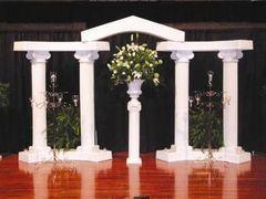 Arch Colonnade Set-White Arch Colonnade Set-White