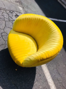 YELLOW ALEXIS SINGLE CHAIR YELLOW ALEXIS SINGLE CHAIR