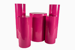HOT PINK PEDESTALS HOT PINK PEDESTALS