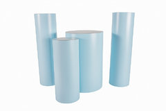 BABY BLUE PEDESTALS BABY BLUE PEDESTALS