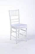 White Chiavari chair with cushion 
