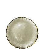 MOTHER OF PEARL CHARGER PLATE 