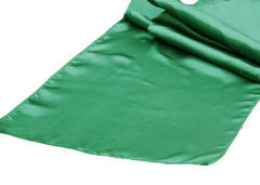 Emerald satin table runner Emerald satin table runner