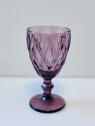 Purple Water Goblet