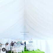15X30 CEILING DRAPE FOR TENT