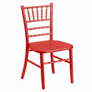 Kids Red Chiavari Chair Kids Red Chiavari Chair