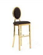 Black and Gold Barstools