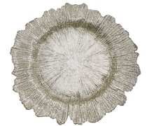 SILVER REEF CHARGER PLATE 