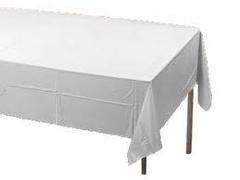 long table cover - white long table cover - white