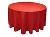 Round Table Cover - Red Round Table Cover - Red