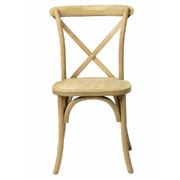 RUSTIC CROSSBACK CHAIRS 