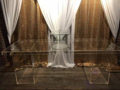 Clear Acrylic Table Clear Acrylic Table