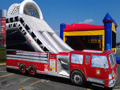 Lil'Pumper Fire Truck Dry Slide 