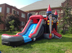 Rocket Ship Combo Bounce House Wet or Dry Rocket Ship Combo Bounce House Wet or Dry