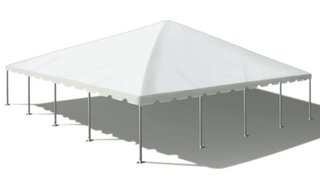 40' x 40' Frame Tent