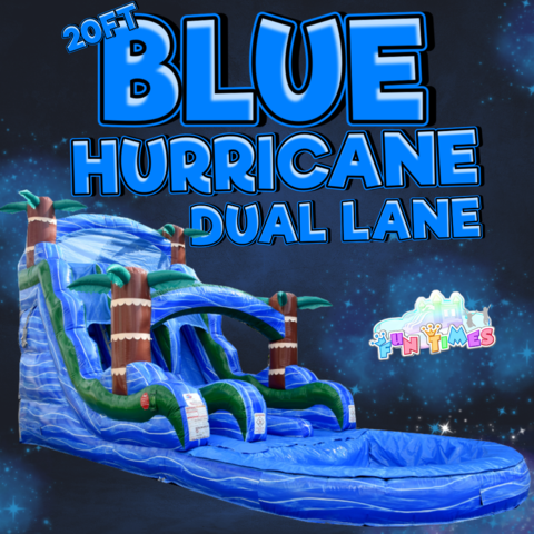 Blue Hurricane DUAL LANE - 20ft Blue Hurricane DUAL LANE - 20ft