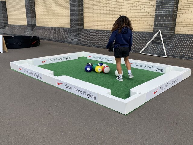 Soccer Pool Game - White Soccer Pool Game - White