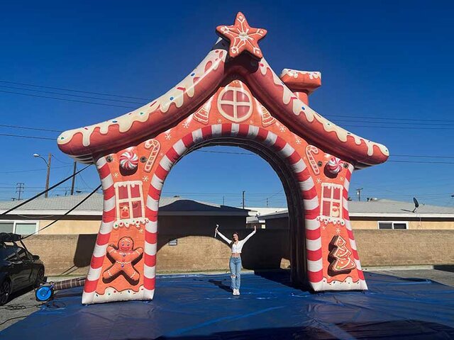 Gingerbread Arch Gingerbread Arch