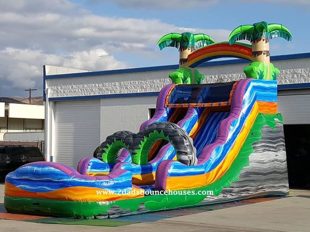 21' Tropical Storm Water Slide 21' Tropical Storm Water Slide