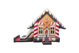 Gingerbread House slide combo