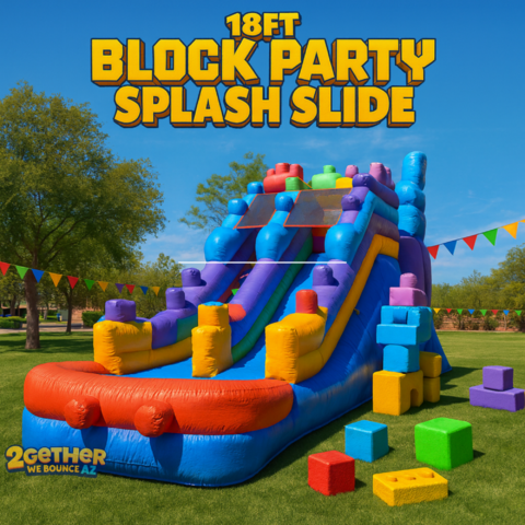 18ft Block Party Splash 18ft Block Party Splash