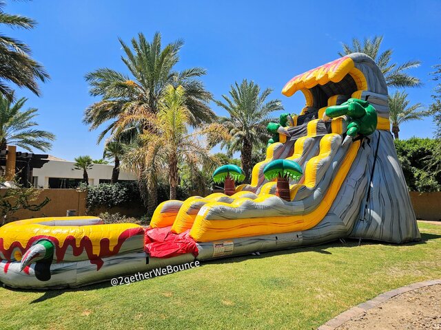 22ft T-Rex Attack Slide 22ft T-Rex Attack Slide