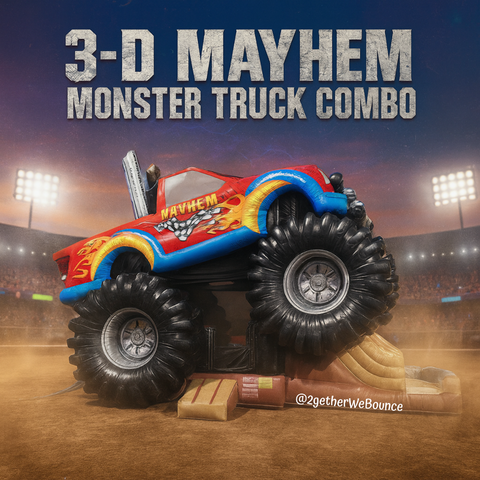 3-D Mayhem Monster Truck Combo 3-D Mayhem Monster Truck Combo