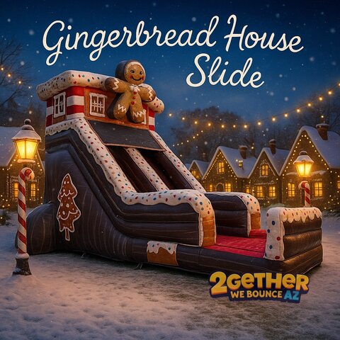 20ft Gingerbread Slide (Dry Only) 20ft Gingerbread Slide (Dry Only)
