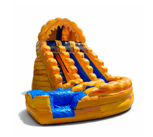 20ft Fire and Ice Double Lane Slide 20ft Fire and Ice Double Lane Slide