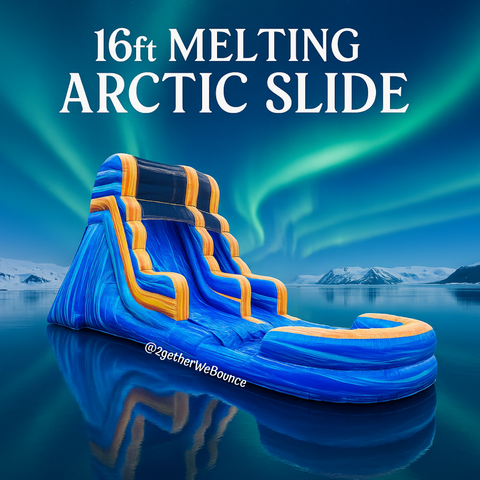 16ft Melting Arctic Slide 16ft Melting Arctic Slide