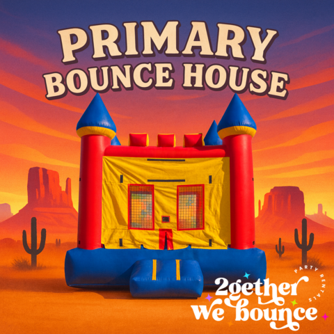 Primary Castle Bounce House Primary Castle Bounce House