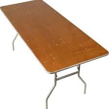 Table 8 foot - Wood Table 8 foot - Wood