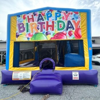 Happy Birthday Combo Bounce House Happy Birthday Combo Bounce House