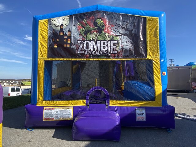 Zombie Combo Bounce House (#25) Zombie Combo Bounce House (#25)
