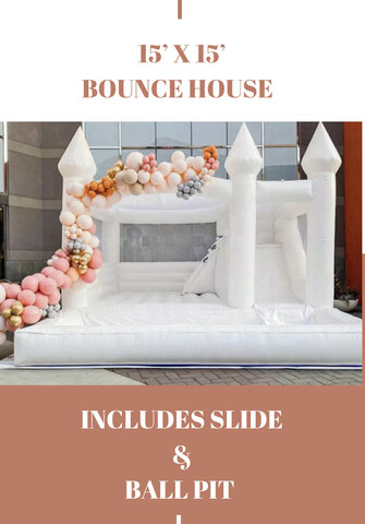 Combo bouncy w/ slide & ballpit Combo bouncy w/ slide & ballpit