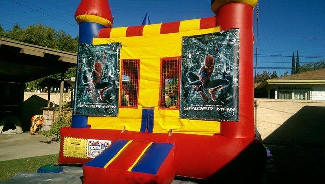 11x11 Red Blue Castle Jumper 11x11 Red Blue Castle Jumper