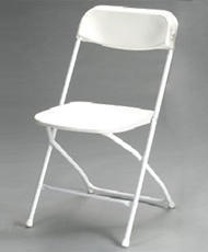 White Folding Chair White Folding Chair