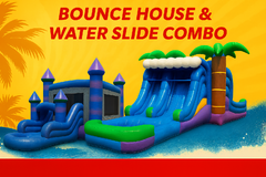 Bounce House Combos with Water Slides Bounce House Combos with Water Slides
