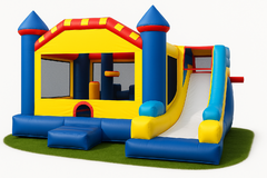 7-in-1 Bounce Houses + Waterslides! 7-in-1 Bounce Houses + Waterslides!