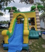 Palm Bounce House combo with slide