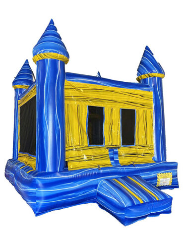 Blue And Yellow Castle Blue And Yellow Castle