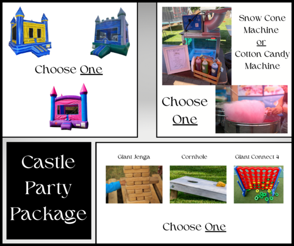 Castle Party Package Castle Party Package
