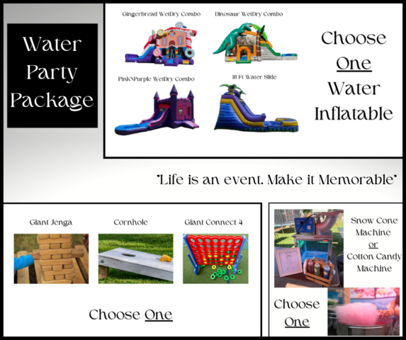 Water Party Package Water Party Package