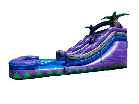 14 ft purple crush water slide