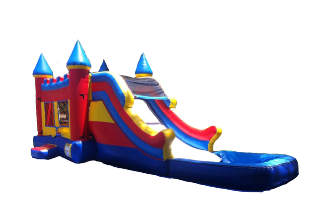 red yellow and blue 4 in 1 combo with pool red yellow and blue 4 in 1 combo with pool